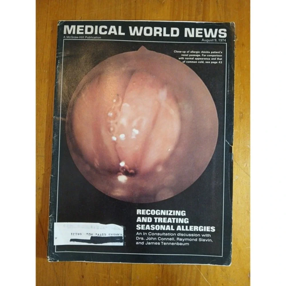 Medical World News‎ Magazine Aug 9, 1974 – Nixon Resignation Date – Seasonal...